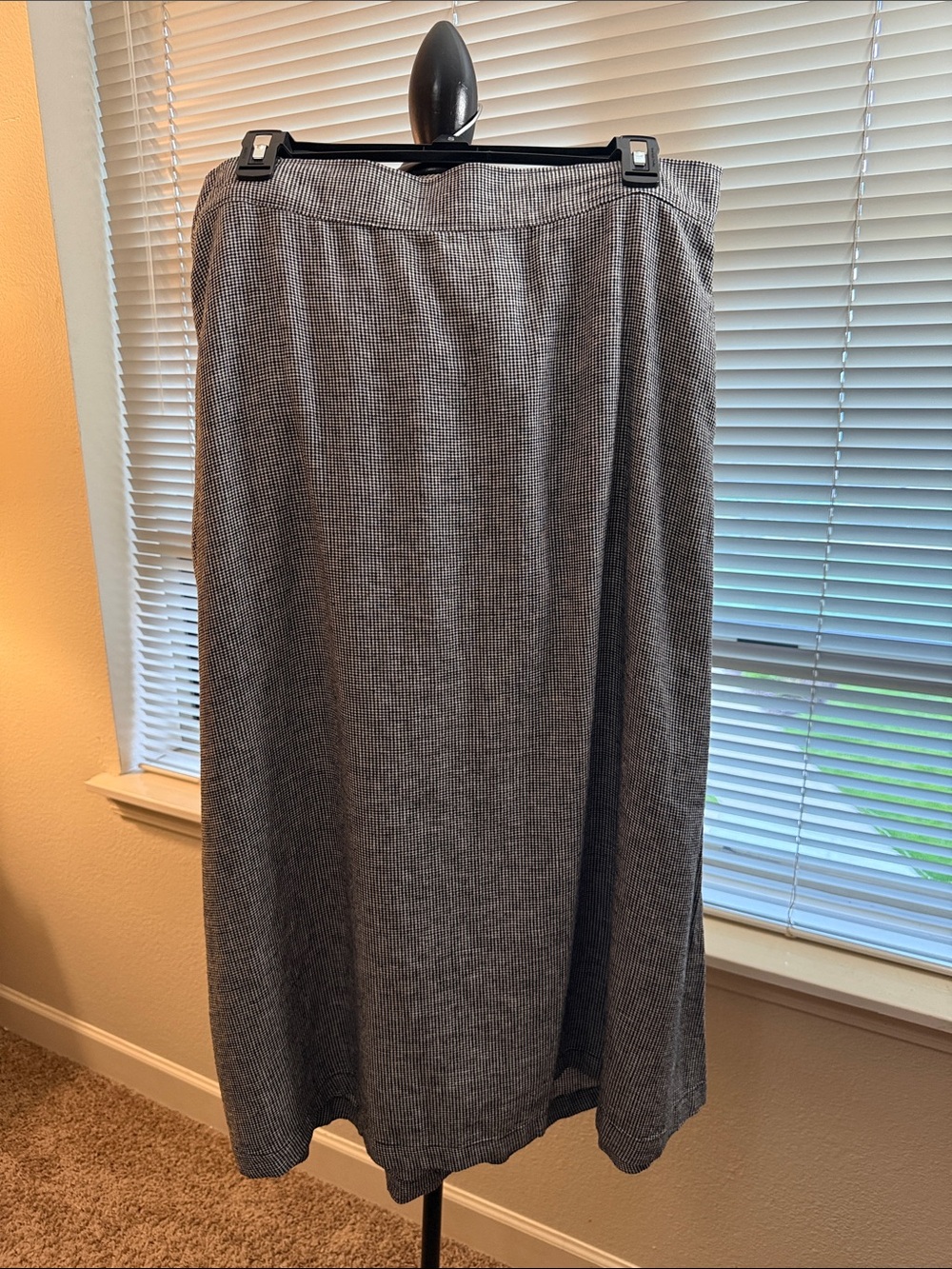 Croft & Barrow Gingham A-Line Skirt